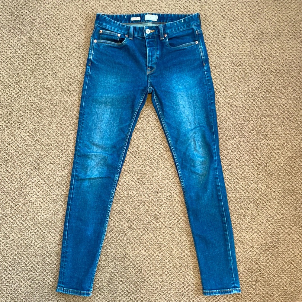 Topman Stretch Skinny Jeans